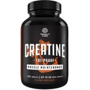 Narava Obrtni visoko moč Tri faza Kreatinske tablete za ženske in moške - Formula mešanica kreatin monohidrata, 300 mg HCL & Piruvat dodatek - Muscle Mass pridobivanje in okrevanje dodatek - 240 tablete