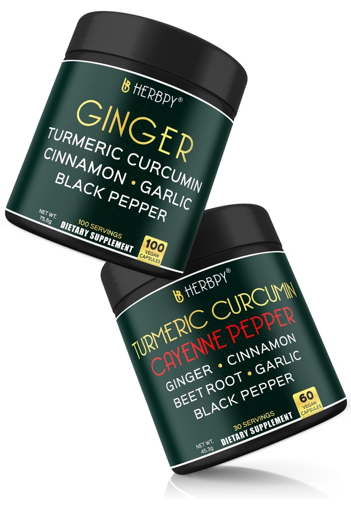 Bundele 7in1 Kurkumin dodatek & 5in1 Ginger dodatek
