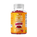 Vitamin D3 + K2 Gumies – Podpora za zdravje kosti in srca – 180 pektin na osnovi veganskih gumijev