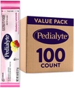Pedialyte Electrolyte Powder Packets, Jagodna limonada, Hydration Drink, 100 Packe powder za enkratno uporabo