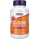 Zdaj prehranska dopolnila, vitamin C-500 kalcijev askorbat, zaščita proti oksidantom*, 100 Veg kapsule