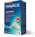 Navage SaltPod w/Alkalol 30 Pack (30 SaltPods) Salt Pod se polni samo - Ekskluzivno zasnovan sistem namakanja nosa - Sinus Rinse in Alkalol Pods za hitro in blažilno pomoč