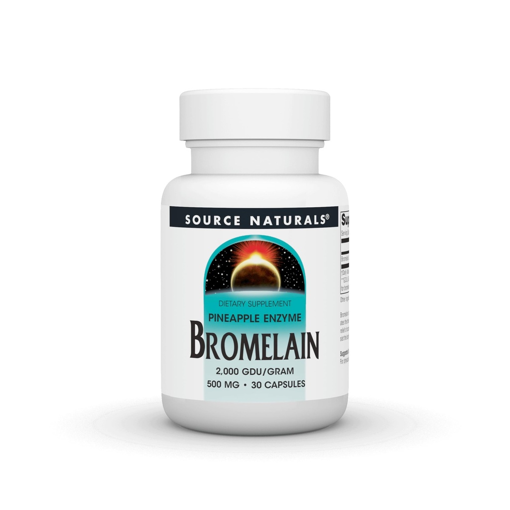 Vir Naturals Ananas Enzyme Bromelain - 2.000 GDU/GRAM - 500mg - 30 kapsul