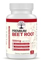 Kapsule korenske pese - Premium organska pesa v prahu - dodatek dušikovega oksida - Health, Circulation and Stamina Support - Non-GMO - 60 Veganske kapsule