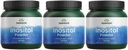 Swanson 100% Pure Inositol Powder - Natural Supplement Promotion Focus & Relaxation - Živčna in celična podpora - (8oz) 3 Pack