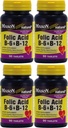 Mason Vitamini Folna kislina B-6 in B12 Heart Health Formula 90 Tablete v plastenki po 4 skupaj 360 tablet