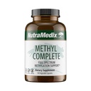 NutraMedix Metil Complete - Popolna metilacija in energijska podpora Kapsule - Vitamin B2, B6, B12 & Folat - s kreatin monohidratom in betain brezvodnim (120 Count)