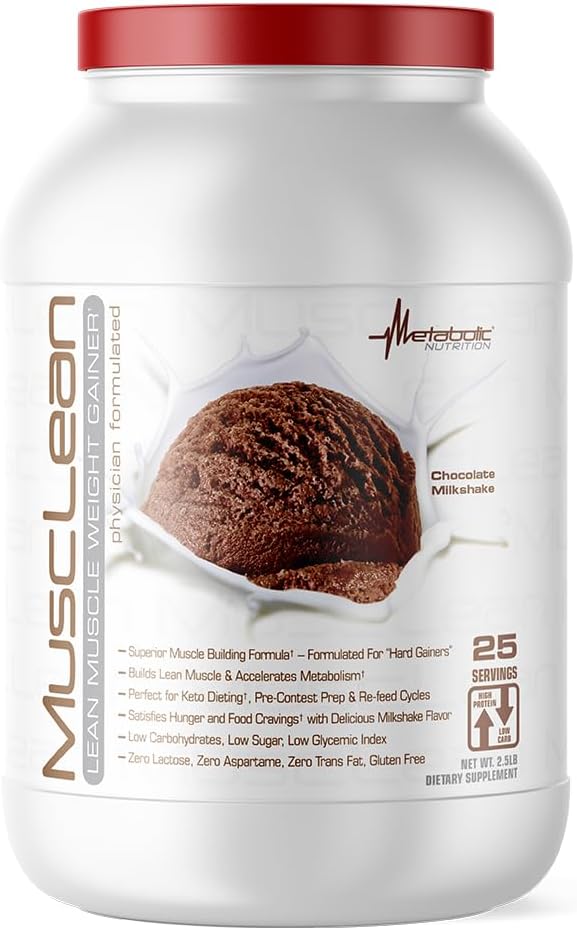 Metabolična prehrana Musclean Chocolate Sha, 2,5 funta