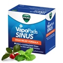 Vicks VapoPads Sinus Relief Formula - Vapor Pads Ponovno polnjenje za Vicks Vlažilniki in vdihovalci pare, Scent Pads za Sinus Prebava in draženje grla, 20-Pack, Box Barvni maj Vary