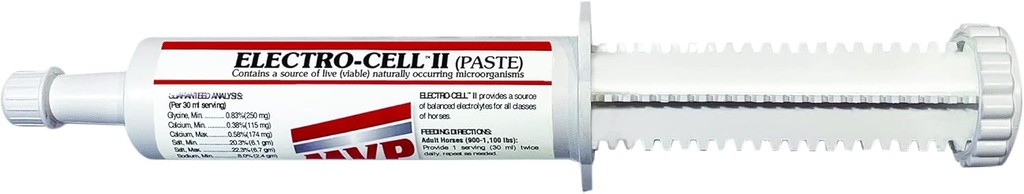 Electro-Cell II Elektrolit Paste za konje -5-Pack (10 odmerkov)