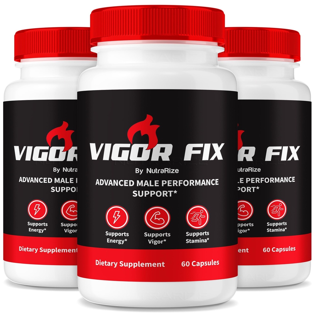(3 pakiranja) Vigor Fix moški dodatek, VigorFix tablete za moške, Daily Nutrition za splošno zdravje in dobro počutje, Vigor Fix kapsule za zaupanje in energijo, Mnenja (180 kapsul)