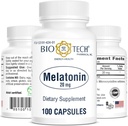 Bio-Tech Pharmacal melatonin (20 mg, 100 kapsul)
