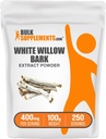 BulkSupplements.com Bel Willow Bark ekstrakt v prahu - zeliščni dodatek, bela Willow Bark v prahu - Gluten Free, 400mg na serviranje, 100g (3.5 oz) (Pack of 1)