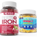Iron Gumies 2 paket + otroci Omega 3 Gumies 2 paket