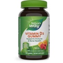 Narava pot Vitamin D3 Gummies, Podpira Imunsko zdravje in zdravje kosti*, 2000 i.e. (50 mcg) na 2-gummy Serving, Vitamin D3 2000IU na 2 Gummies, Mešano sadje aromatizirano, 120 Število