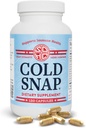 Snap Dinastija Cold Snap - 120ct kapsule, pakiranje 1 - rastlinska celovita imunozdravstvena podpora za vse starosti, hitre dodatke za podporo prehladu in gripi, brez kontraindikacij