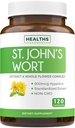 Kapsule St. John's Wort - močan in močan izvleček Saint John's Wort & Cel Herb Complex Standardiziran na 900mcg hipericin za Balancing Daily Mood podpora - Vegan Non-GMO & Lab preverjen (120 Caps)