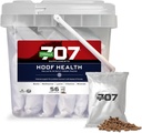 Formula 707 Hoof Health Equine Dopolnilo, Dnevni svež paketi, 56 Dnevna oskrba - Biotin, Aminokisline, in Minerali za izboljšanje in podporo zdrave konje