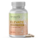 Elevate – Fenugreek-free Dojenje dodatek z organsko kozo rue, levja griva, Blaženi Thistle & Brewer's Yeast – Vegan, Non-GMO Herbal Dojenje Podpora – 60 kapsul