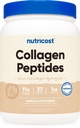 Nutricost Kolagen Peptides Prašek 1LB (454 G) (Vanilja) - Hidrolizat govejega kolagena s hranili