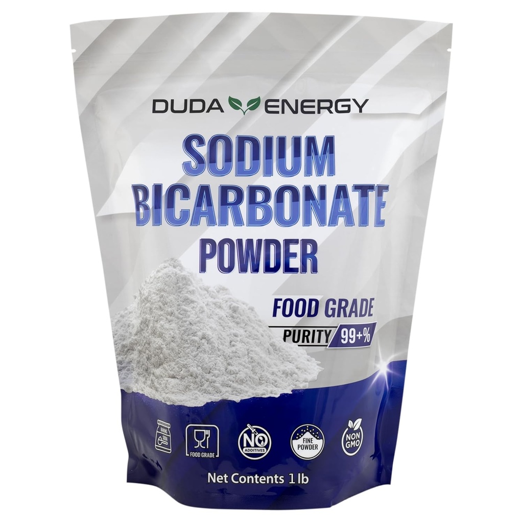 Duda Energija 1 lb Organski natrijev bikarbonat Pečenje Soda Fine Powder