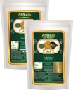 Veena Biotic Atibala Leaf Powder (Abutilon indicum) Kangi Powder - indijski Mellow - Atibala Powder - Thuthi Powder - Atibala churna - 400g (pak po 2)