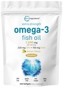 Mikro sestavine Ekstra moč Omega 3 ribje olje dopolnila 1200mg na serviranje, 240 softgels 