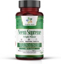 Organic Aura Neem vrhovne kapsule. 150 Veg kapsul. Trojni kompleks - Max Strength Pure High-Potency Azadirachta Indica kapsula. Naravni antioksidant, kožno zdravje, obilna imunizacija podpora.