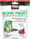 FORCE FACTOR Noni Sadni žveči za Immuniteto in zdravje kože, Noni Juice dodatek, Rastlinski antioksidant Superfood Chews, Gluten-free, & Vegan, Apple Berry Flavor, 30 Soft Chews