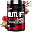 OUTLIFT Ojačan Max doziran VISOKI STIM Pred vadbo prašek, 6G citrulin, 3.2G Beta Alanin, Alfa GPC, CognatiQ, Ekstremna energija, Masivne črpalke, Moč, Elektroliti, Nootropiki, Sadni Punch, 22 Serving