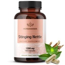 HERBAMA Stinging Nettle kapsule - 1200mg Stinging Nepth Root Extract za podporo sečil Tract - Vegan, Non-GMO Urtica Dioica dodatek