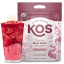 KOS organska pesa korenski prašek, USDA Certificirana - Superfood rastlina na osnovi pese Sestavina za povečanje, kroženje - Non-GMO, Soy & Gluten-free, 50 Serving vrečko