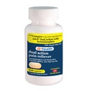 A+zdravje dvojno ukrepanje acetataminofen 250 mg in ibuprofen (NSAID) 125 mg bolečine Reliever Caplets, 216 število