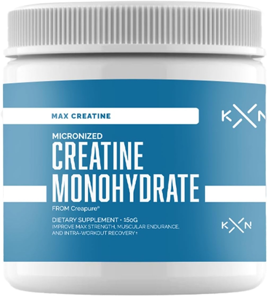 KompleX Nutrition Max Kreatin Monohidrat iz Creapture (30 strežb) - Povečanje zmogljivosti, Izboljšana energija, Podpora mišic, Možgani