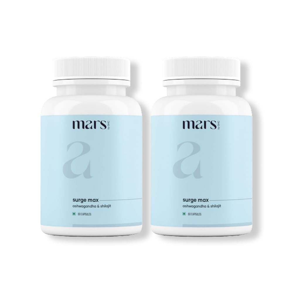 Mars Surgemax naravne kapsule s Shilajit & Safed Musli 