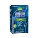 Naravna pot Dodatna moč(1) Fortify Probiotic, Probiotiki za pregestivno zdravje, Prebiotiki, 50 milijard živih kultur, Prebavna in imunozdravstvena podpora*, 30 kapsul