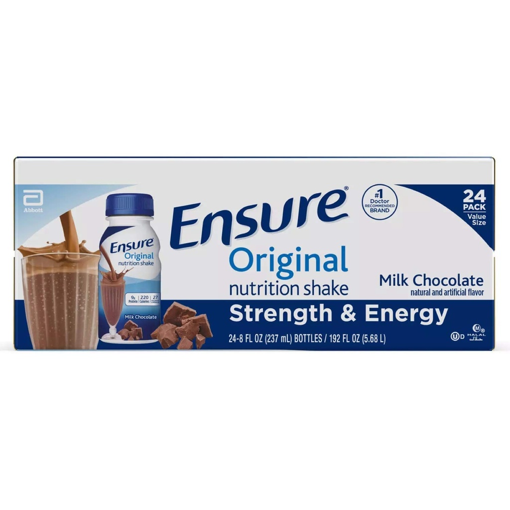 Zagotovite popolno uravnotežena prehrana Shake, Kremno mleko čokolada, #50462 - 8 Oz, 24 Ea/case