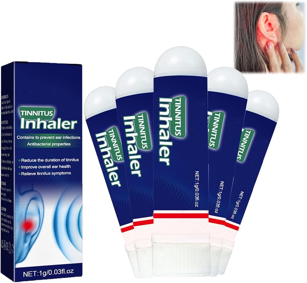 Echo Ease Tinitus Inhaler, Tinitus Relief za zvonjenje ušes naprave