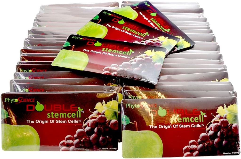 80 Pack PhytoScience Double Stemcell Anti Aging Antioxidant Product EXP05/2020 (14 Sachets per pack)