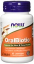 Zdaj hrana oralBiotic, razvita za odrasle in otroke, sev preverjen, 60 Lozenges