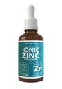 Ionski cink Plus Bakrov tekoči koncentrat 240 Servisi, Steklena steklenica, Vegan - Uravnoteženo razmerje cinka bakra - podpira imuniteto, možganske ščitnice (2 oz.)