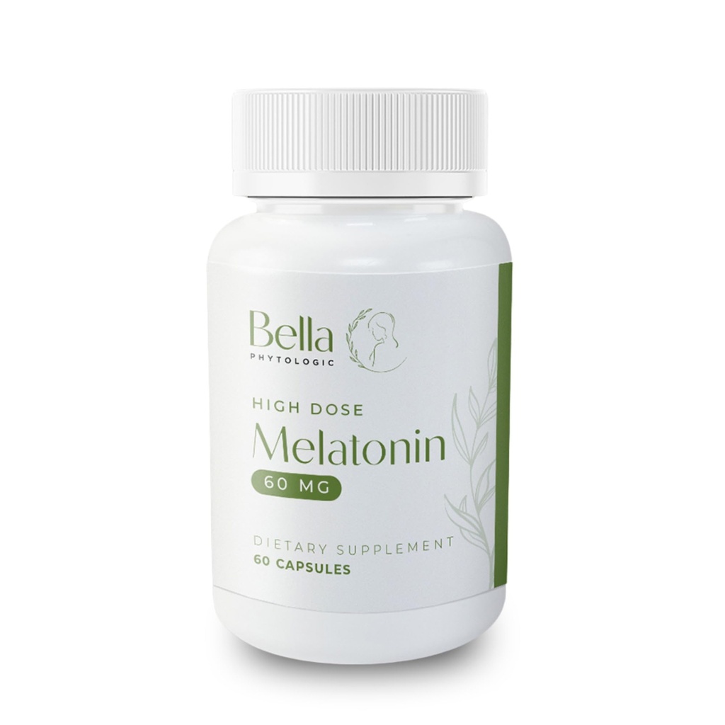 Melatonin Pure 60mg – Visoka moč nočno spanje pomoč za globok počitek, sprostitev, Jet Lag & Stress Relief – hitro delovanje, nenavadna formacija, brez zdravil, Izdelano v ZDA (60 kapsul)