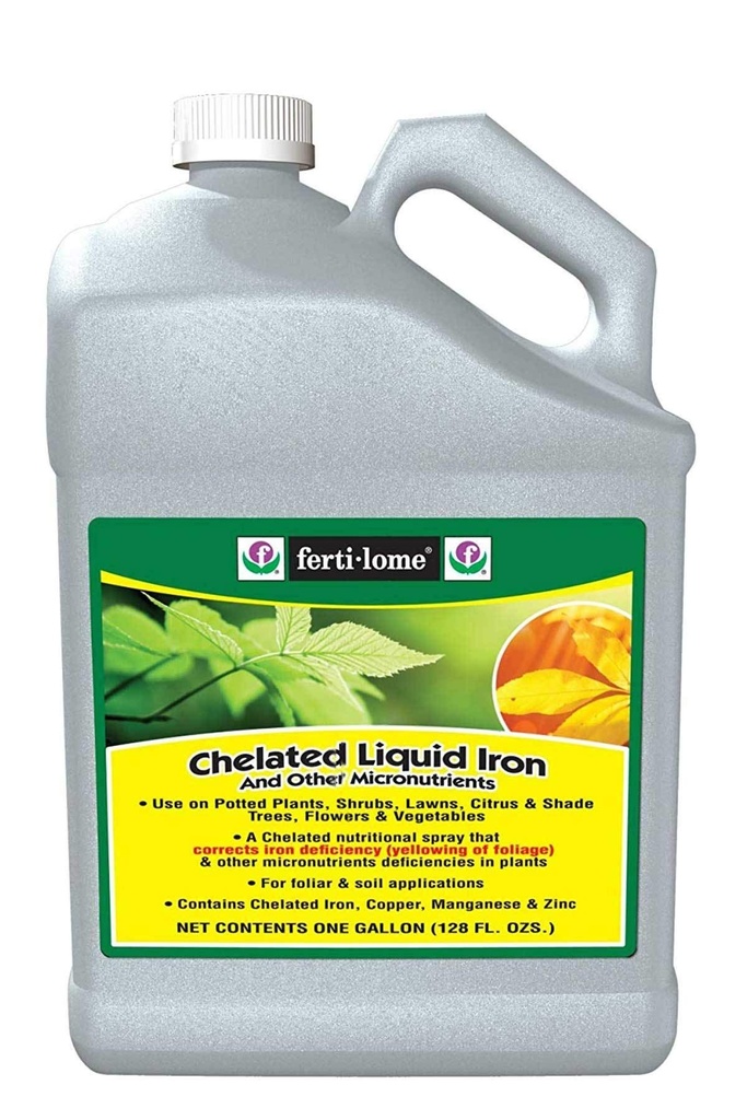 Fertilome Chelated Liquid Iron, 1 Gallon