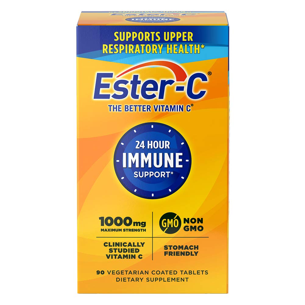 Ester- C Vitamin C, 1000 mg, 90 obložene tablete