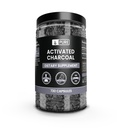 Čiste izvirne sestavine Aktiviran Charcoal (730 kapsul) Brez magnezija ali riževih polnil, vedno čista, laboratorij preverjen