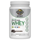 Vrt življenja Šport Whey Protein Powder Čokolada, Premium Grass Fed Whey Protein Isolate Plus Probiotiki za zdravje imunskega sistema, 24g Beljakovine, Ne GSO, Brez glutena, Hladno obdelani - 20 Serving