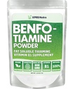 XPRS Nutra Benfotiamin v prahu (Thiamine) - Maščoba Topen Happy Heart Tiamin dodatek - Napredni vitamin B1 Benfotiamin za Cognitive Boost - Vegan prijazno Benfotamin v prahu (.25 Ounce)