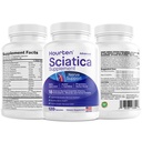 Napredno Sciatic Nervi Support Relief: Alpha Lipoic Acid - 18 v 1 Sciatica Supplements - Vitamin B Complex - Izdelano v ZDA (120 Count (Pack of 1))