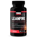 FORCE FACTOR LeanFire Pred vadbo energijske tablete z izvlečkom zelenega čaja in kofeina za povečanje energije, zgraditi natezne mišice, črna, 60 Število (Pack of 1), paket maj Vary