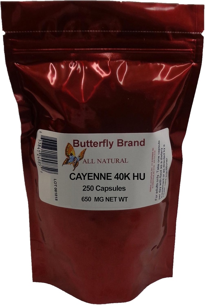 Cayenne 40K HU kapsule 650mg vrečka z 250